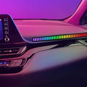3D 32-Bit Sound Control RGB Rhythm Lamp
